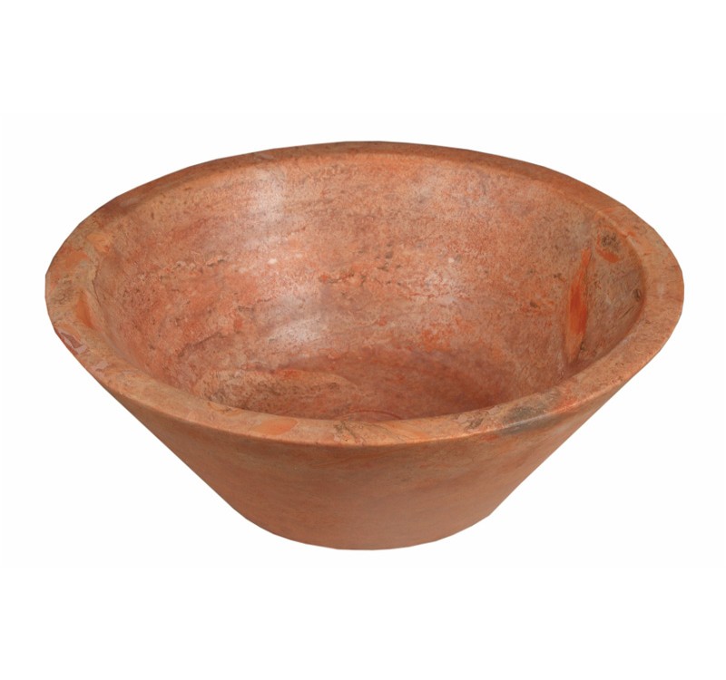 red-travertine-bowls
