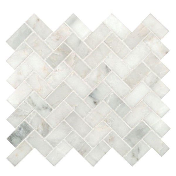 Herringbone marble